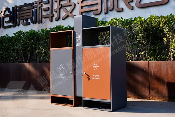 户外垃圾桶