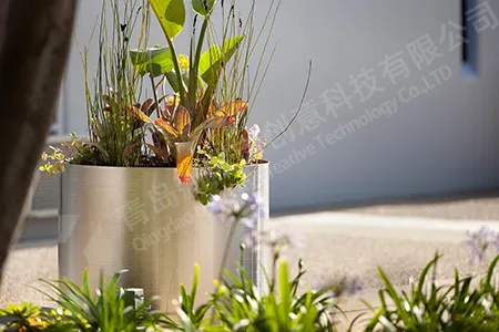 不锈钢花箱 不锈钢花箱