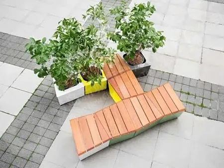 坐凳花箱