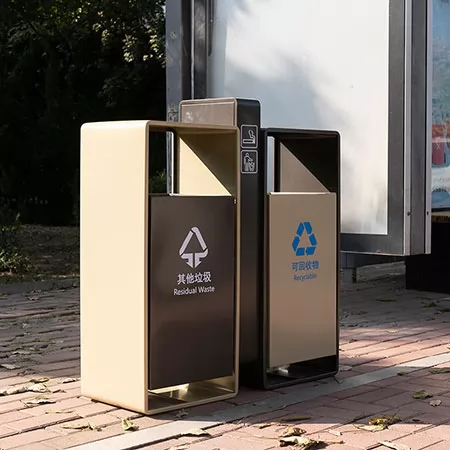双桶果皮箱 双桶果皮箱