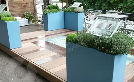 青岛花箱