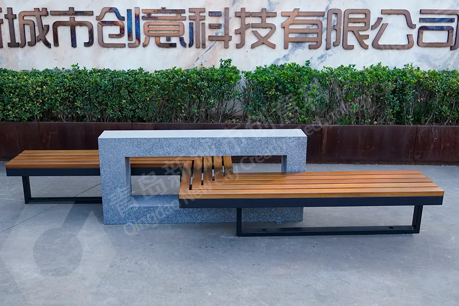 公园椅,户外休闲坐凳,铁艺组合长凳,成品坐凳