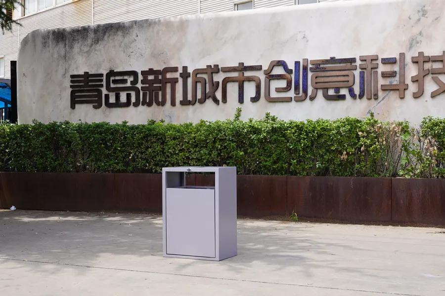 镀锌板垃圾桶,铁艺垃圾箱,户外垃圾桶,垃圾桶尺寸