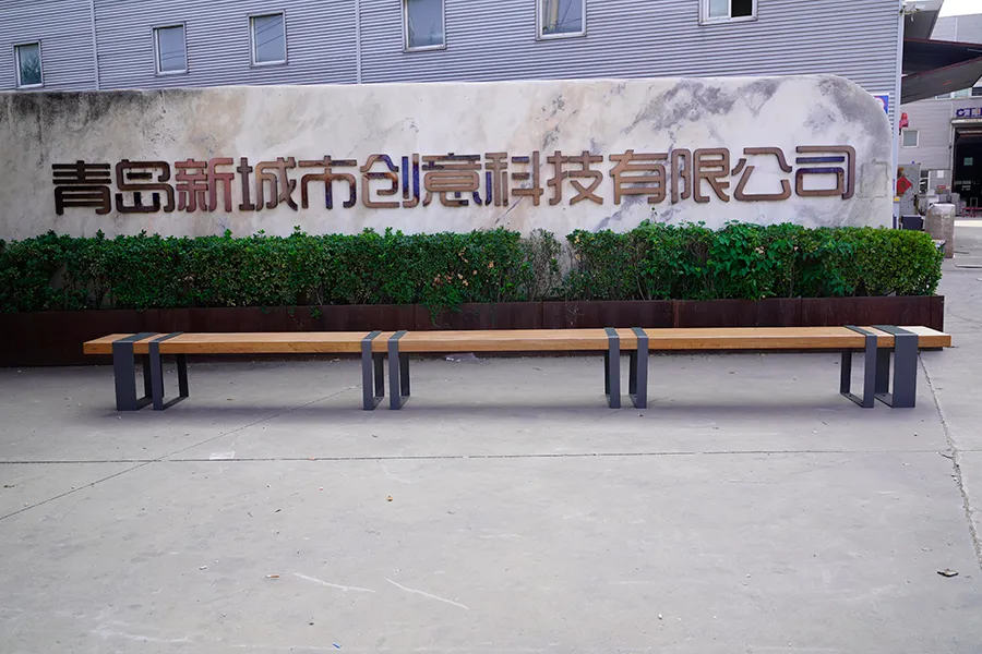 公园坐凳,户外坐凳,铁艺座凳,景观长凳