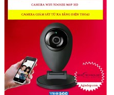 Camera wifi, an ninh, giám sát yoosee (loại nhỏ) độ nét cao 960P